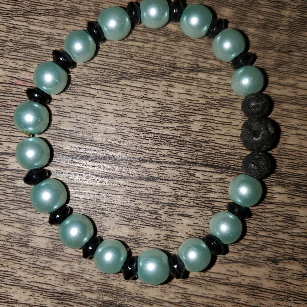 NEW lava stone aromatherapy bracelet